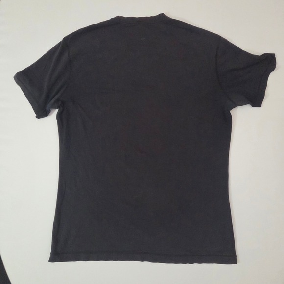 Lululemon 5 Year Basic Tee Men's Black Updated Fit Short Sleeve T Size L - Picture 9 of 10